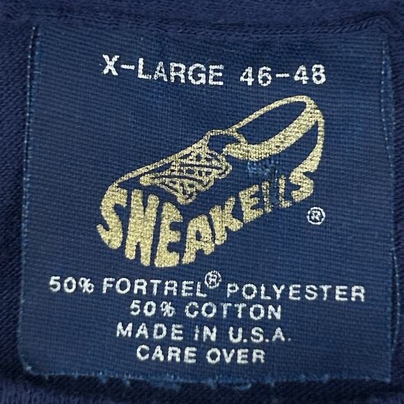 Vintage San Francisco SF Giants 1989 World Series T Shirt Mens S Small Blue 80s - Picture 4 of 6